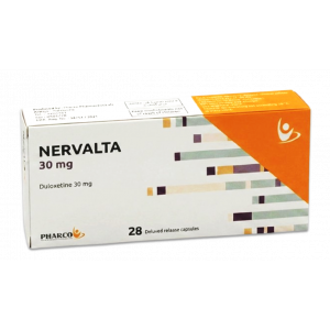 NERVALTA 30 MG ( DULOXETINE ) 28 DELAYED RELEASE CAPSULES